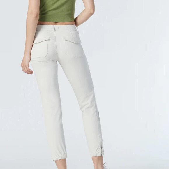 𝅺mavi Ivy Slim Cargo Pants- Moonbeam Twill - Picture 3 of 16